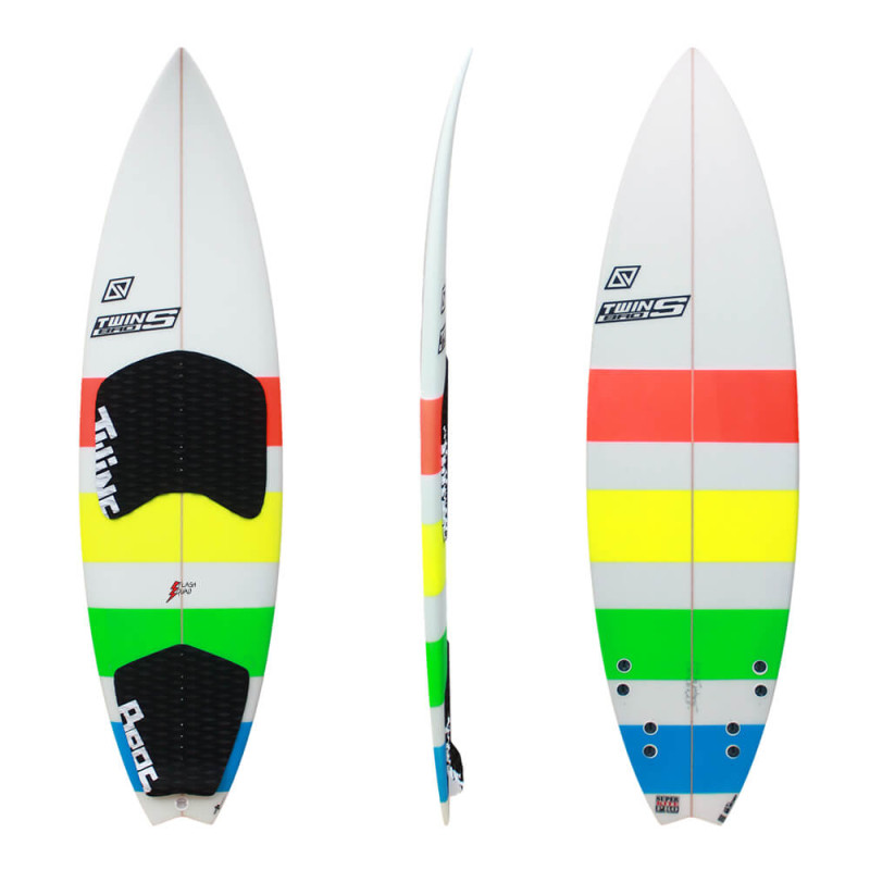 Twins Bros kiteboards flash quad