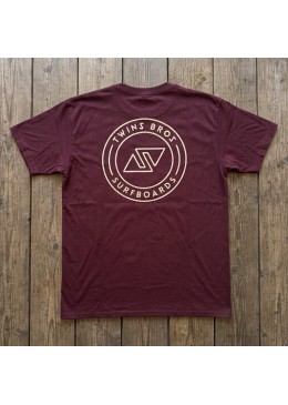 T-SHIRT Logo Brick RED Back