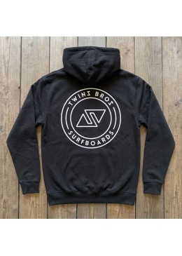 Black hoodie Logo / back