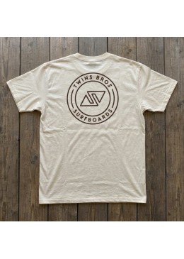 T-SHIRT Logo NATURAL Back