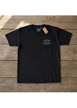 TwinsBros Surfboards T-SHIRT BLACK front